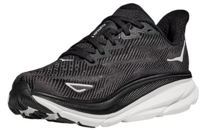 hoka ONE ONE Clifton 9 2E Wide 'Black White' 1132210-BWHT
