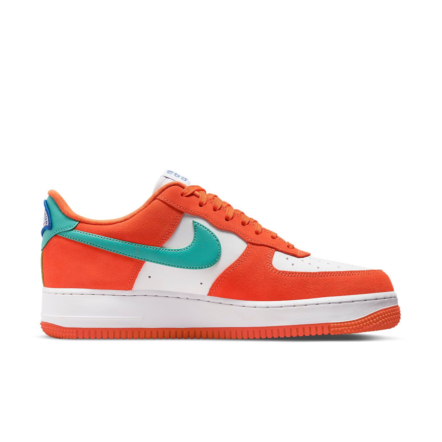 nitthhke Air Force 1 '07 LV8 'Athletic Club - Rush Orange Washed Teal' DH7568-800