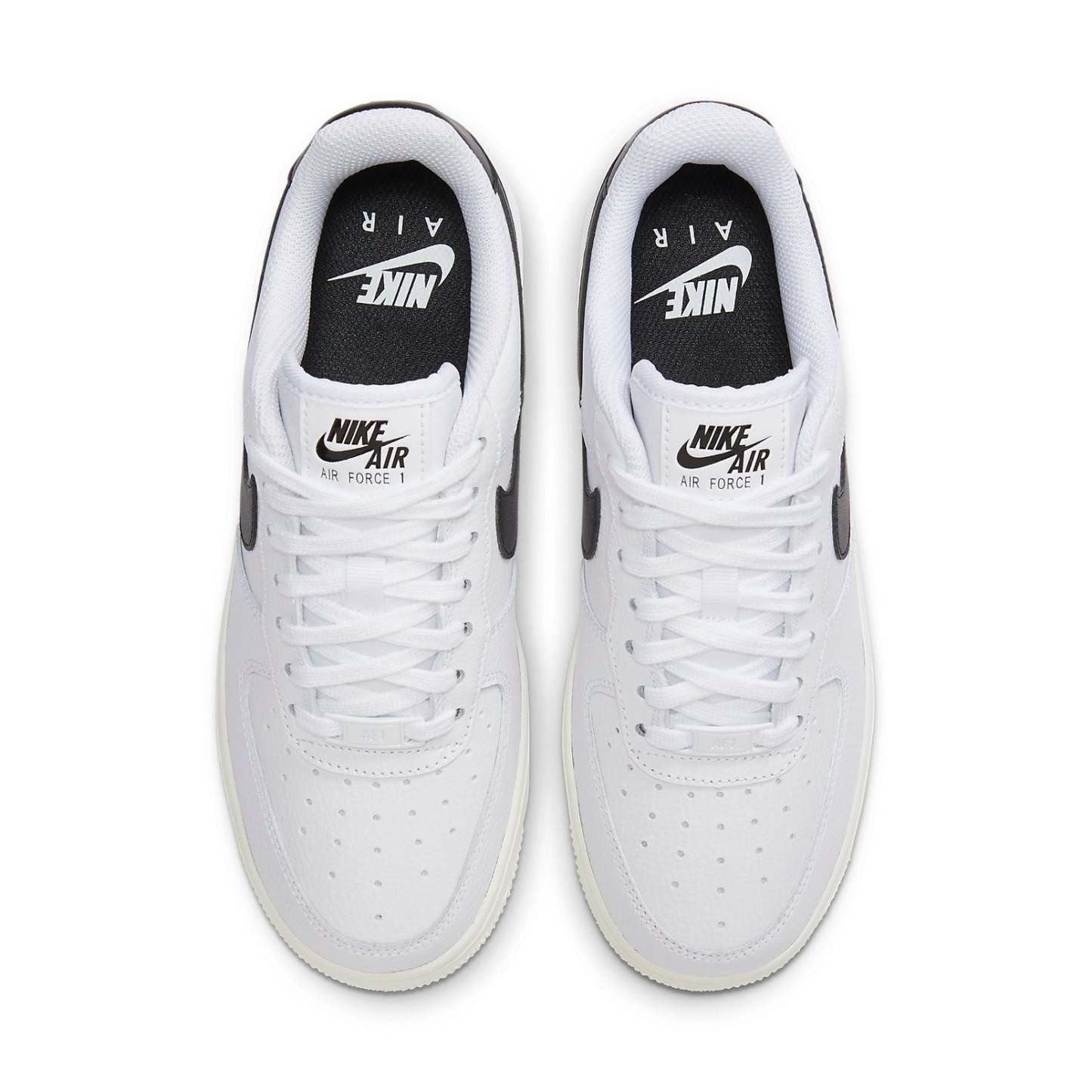 nitthhke Air Force 1 '07 'White Black Cream Sole' 315115-165