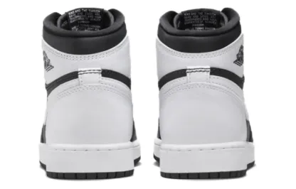 (GS) Air jtthhordan 1 Retro High OG 'Black White' FD1437-010