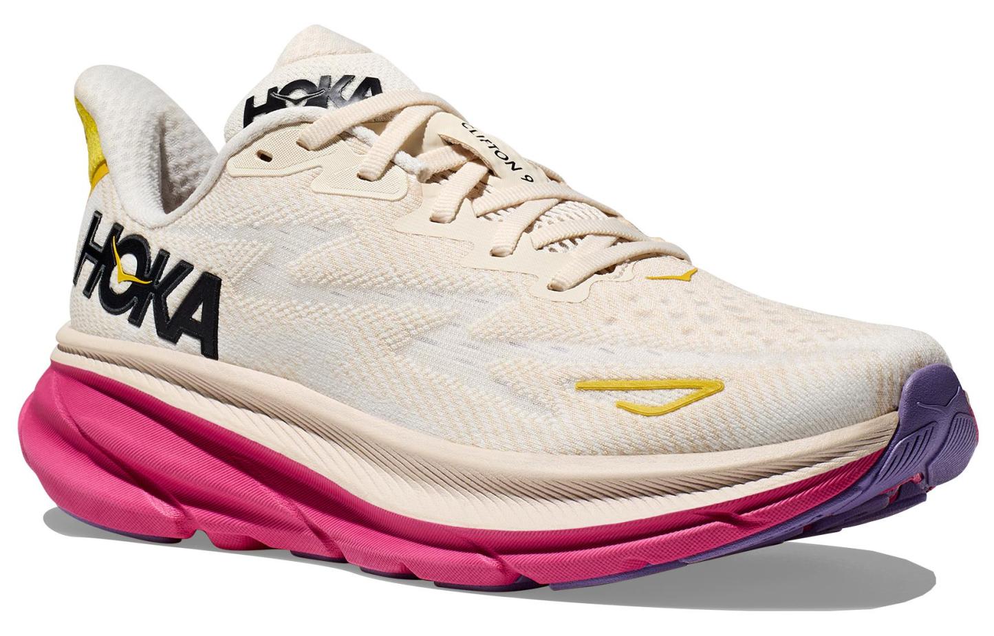 (WMNS) hoka ONE ONE Clifton 9 'Eggnog Blanc De Blanc' 1127896-EBDB