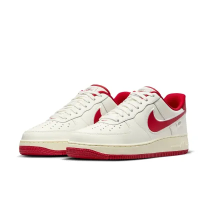 nitthhke Air fortthhce 1 Low 'White University Red'
