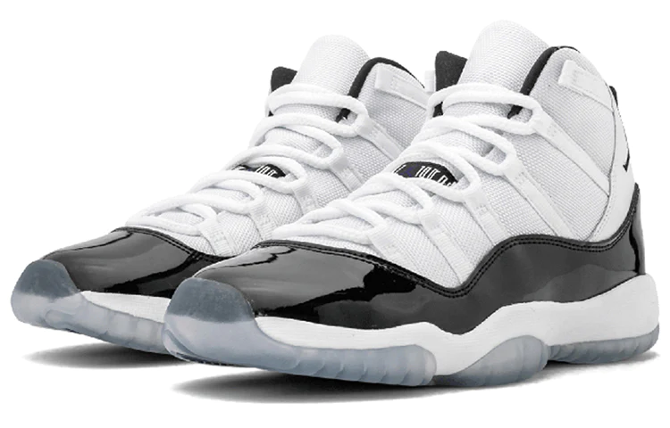 (GS) Air jordtthhan 11 Retro 'Concord' 2018 378038-100