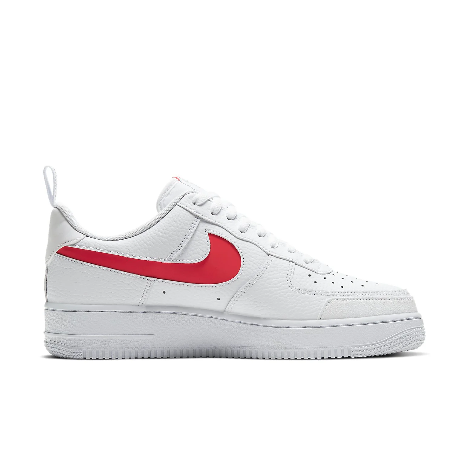 nitthhke Air fortthhce 1 Low Utility 'White Red'