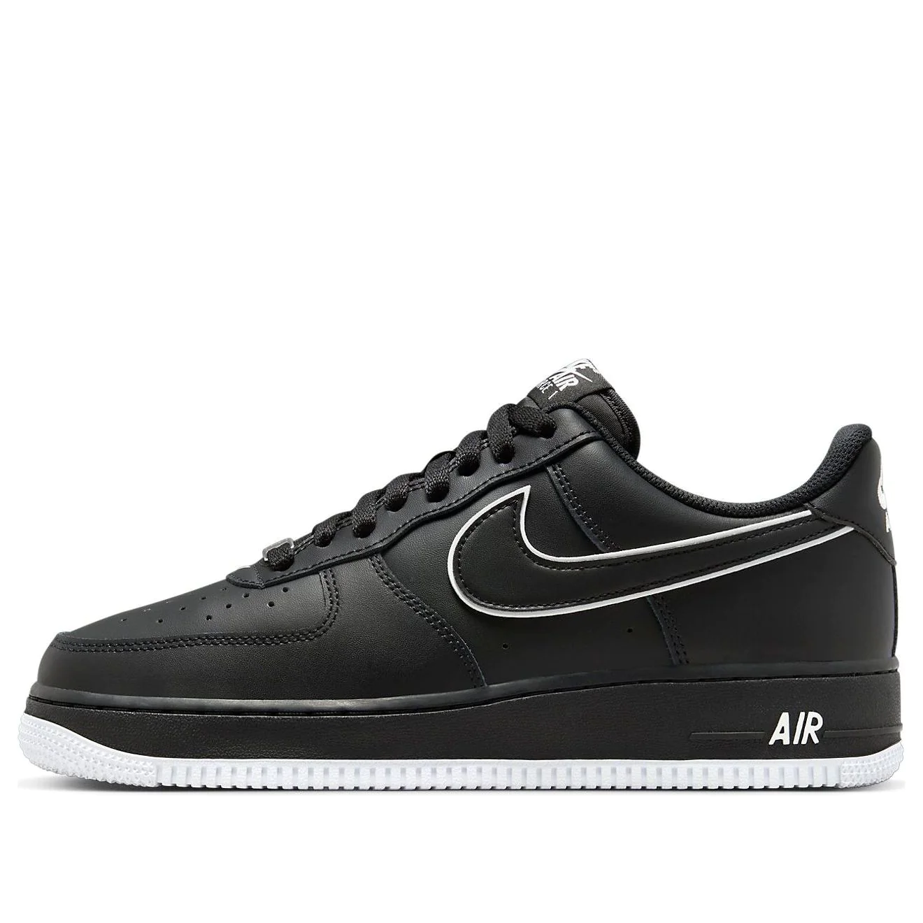 nitthhke Air fortthhce 1 Low '07 'Black White'