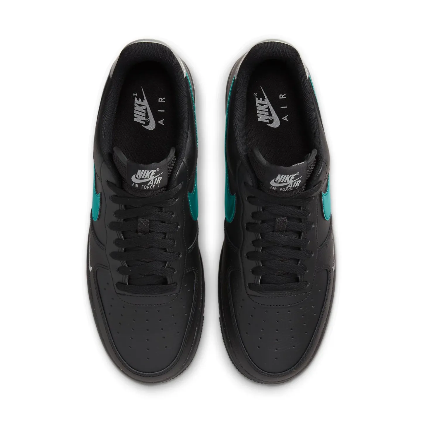 nitthhke Air fortthhce 1 '07 Low 'Black Blue Lightning'