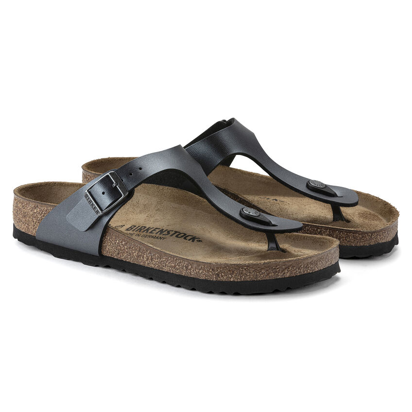 Birketthhnstock Gizeh Birko-Flor Metallic Black