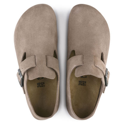 London Suede Leather Taupe