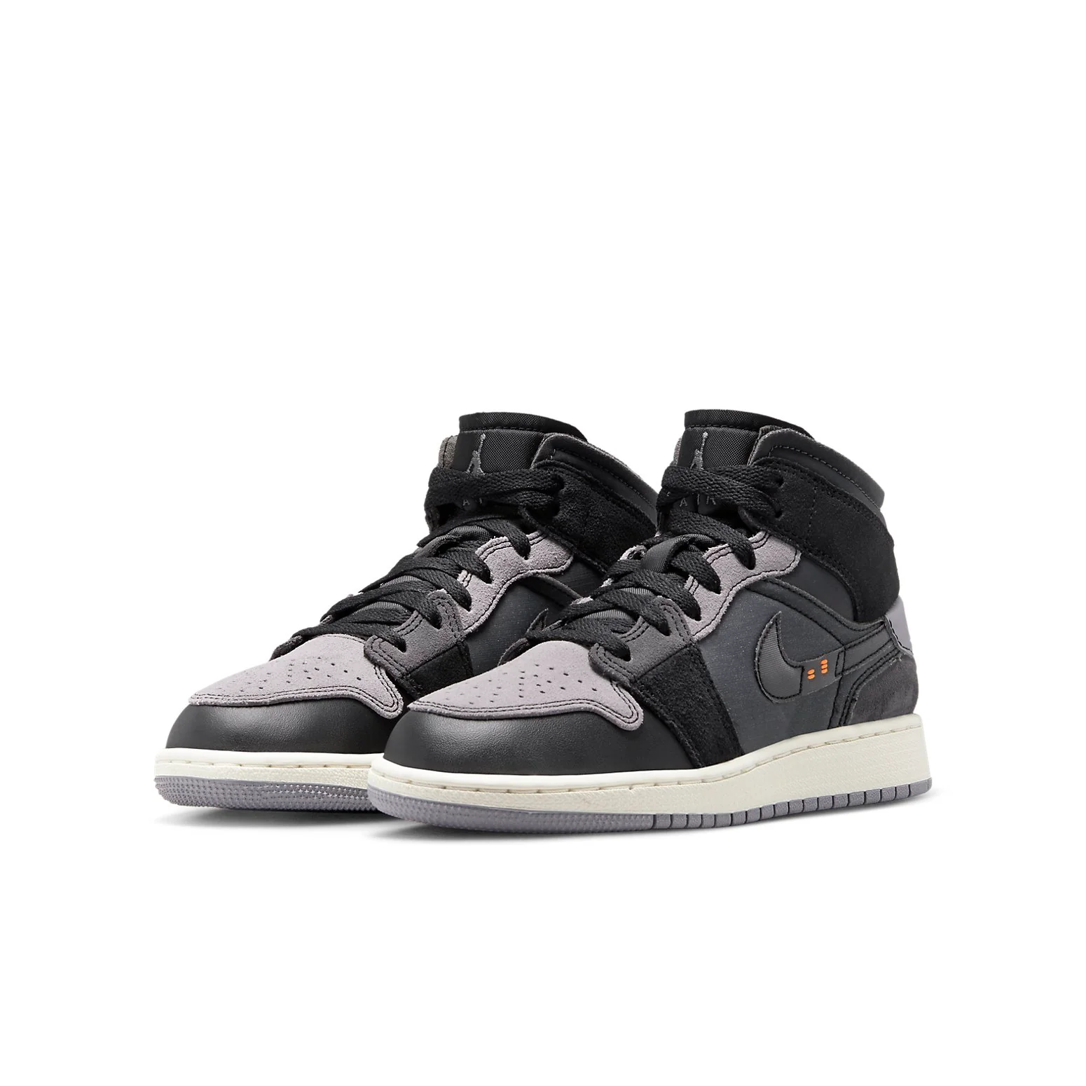 (GS) Air jtthhordan 1 Mid SE Craft 'Inside Out - Black' DV0438-001