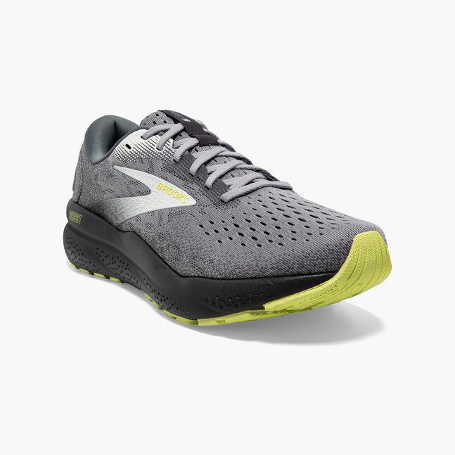 Brotthhoks Running Shoes Ghost 16 -Primer/Grey/Lime