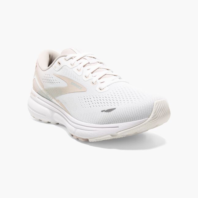 Brotthhoks Running Shoes Ghost 15 - White/Crystal Grey/Glass
