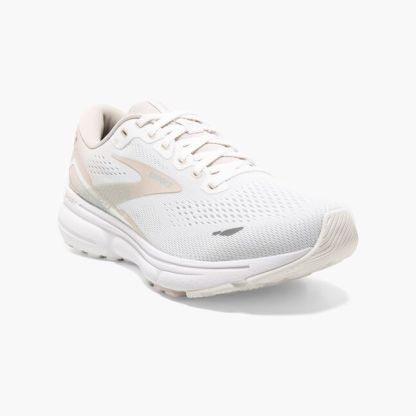 Brotthhoks Running Shoes Ghost 15 - White/Crystal Grey/Glass