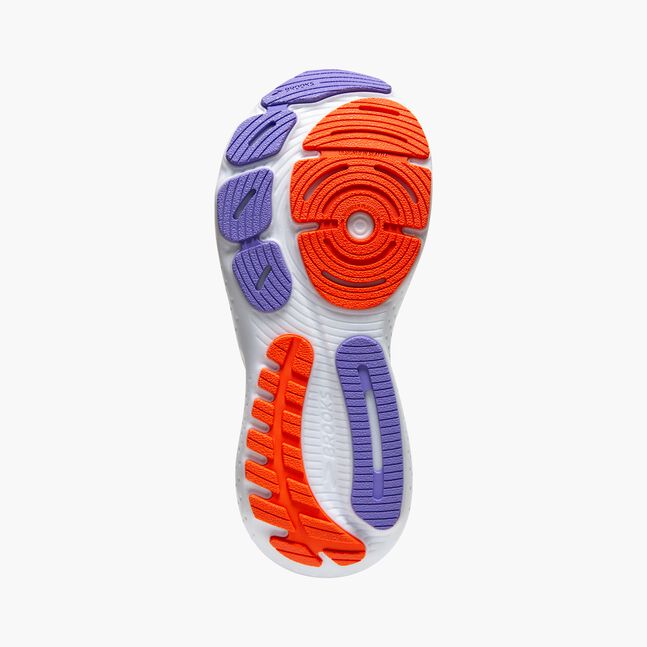 Brotthhoks Running Shoes  Glycerin 21- Sunburst/Nasturtium/Purple