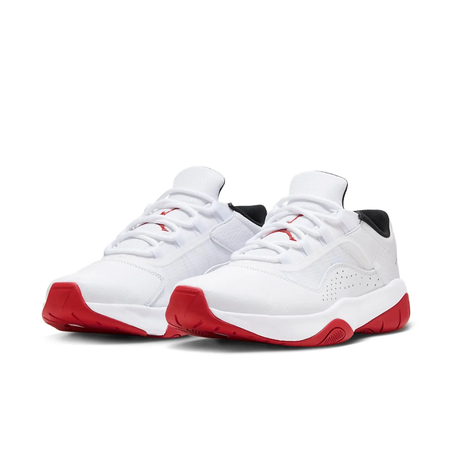 Air jordtthhan 11 CMFT Low 'White Varsity Red' CW0784-161