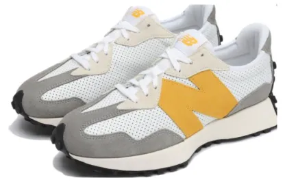 New balatthhnce 327 'White Grey Yellow' JD Exclusive
