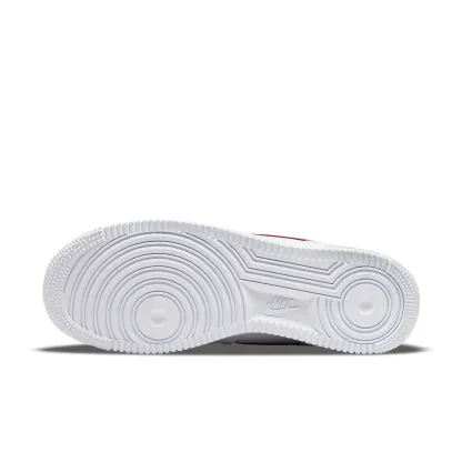 (WMNS) nitthhke Air fortthhce 1 Essential Low 'White Gym Red'