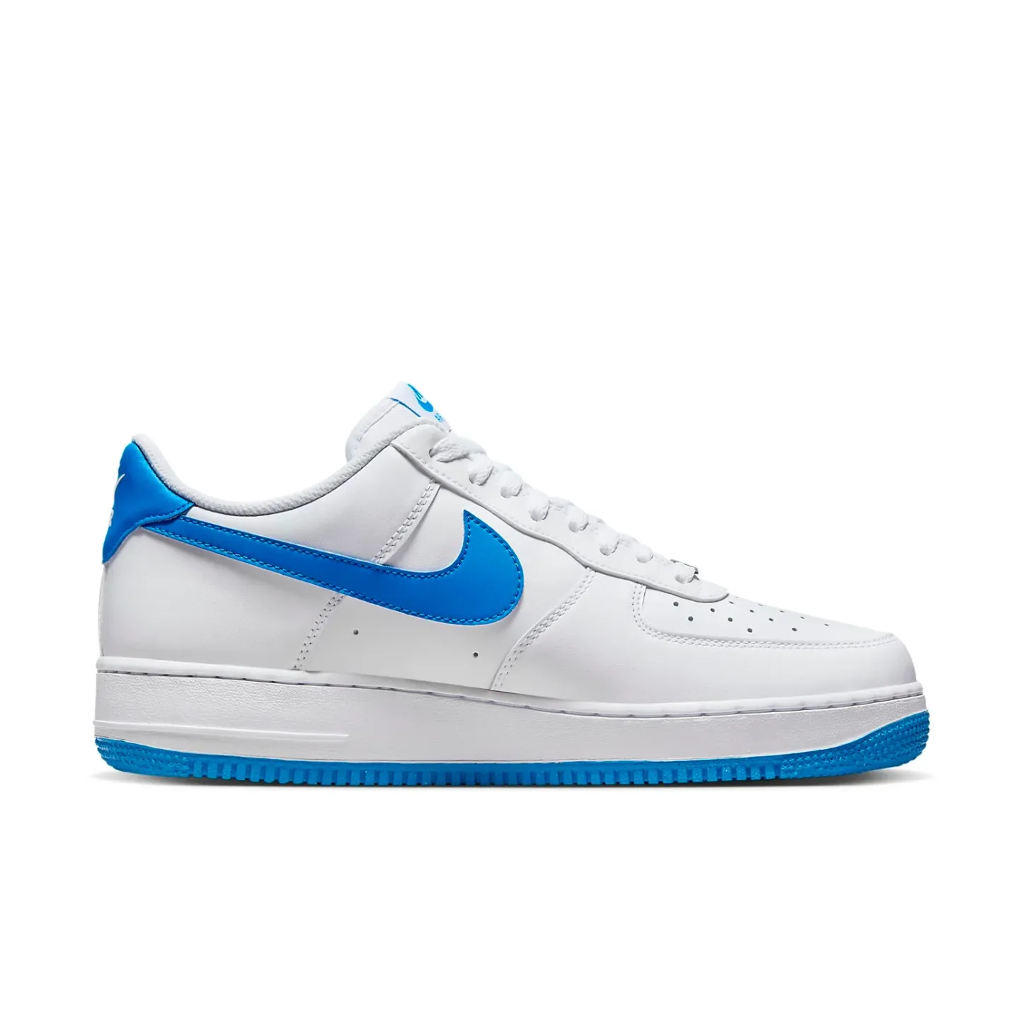 nitthhke Air fortthhce 1 Low Shoes 'White Photo Blue'