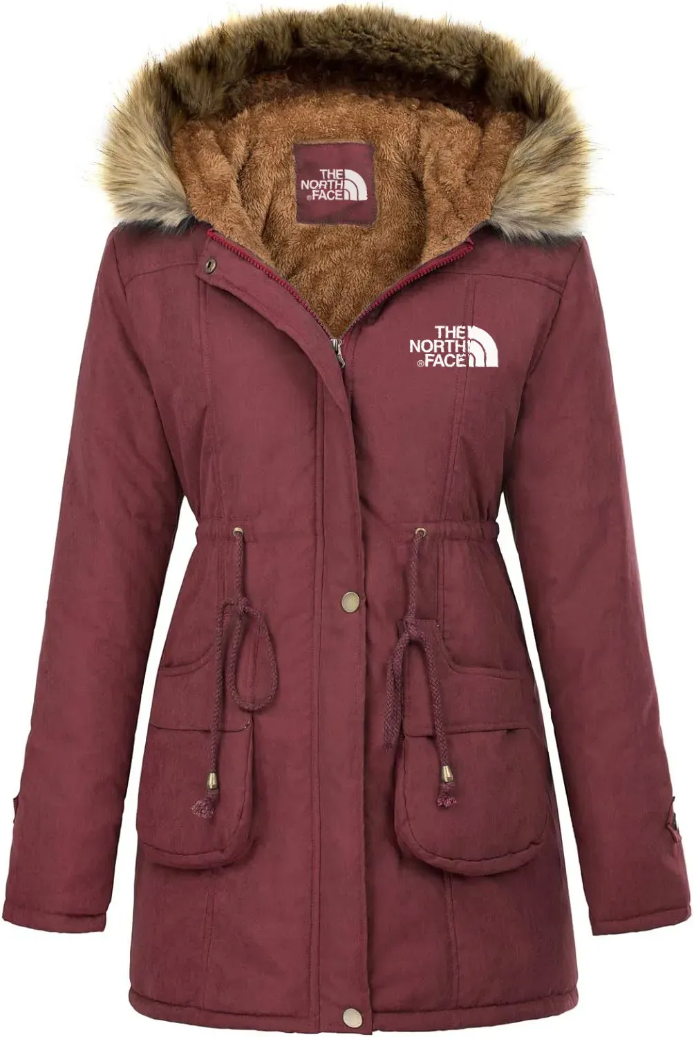 PARKA DE LANA DE INVIERNO - MUJER