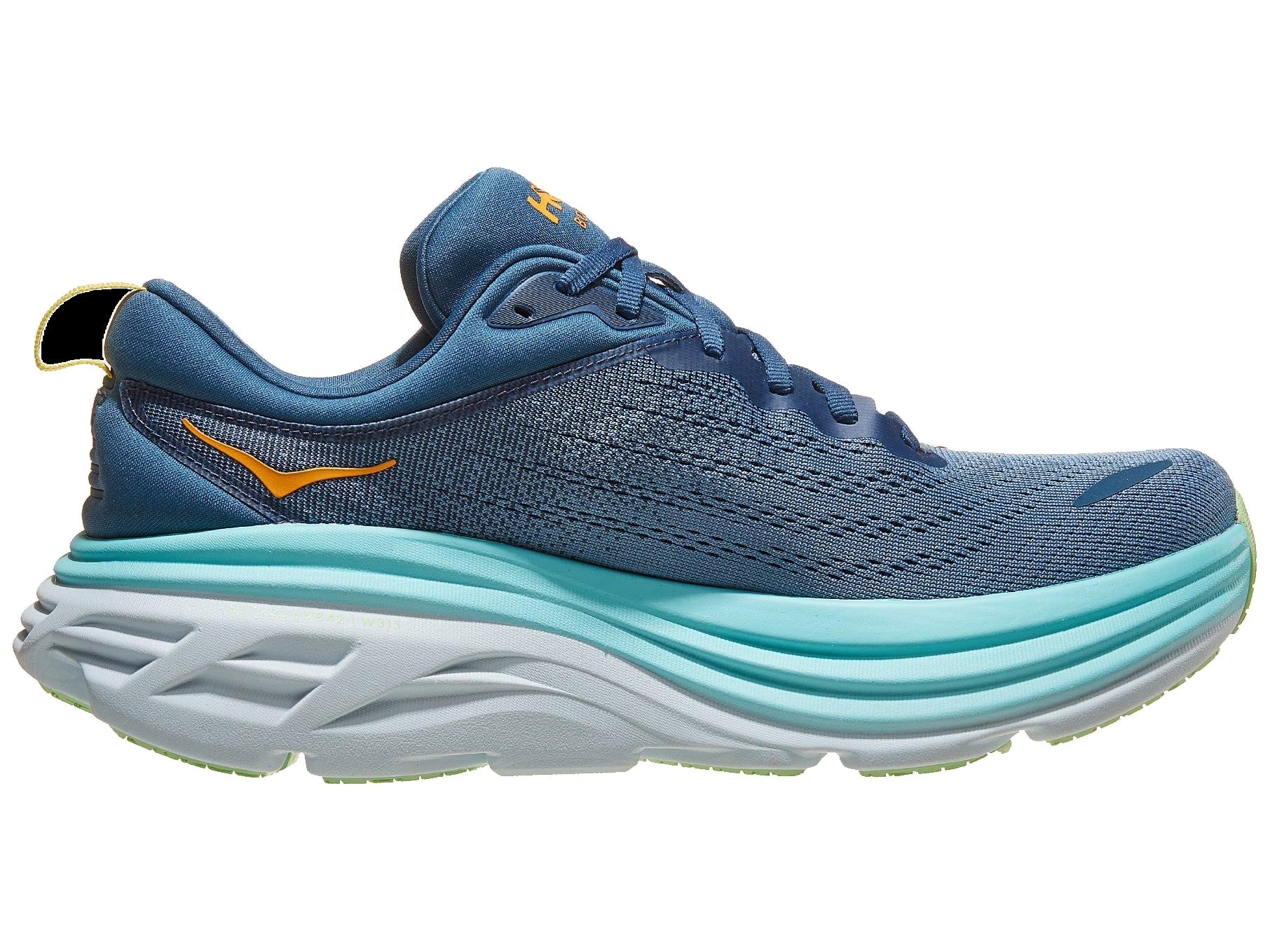 hoka ONE ONE Bondi 8 Wide Real Teal Shadow 1127953-RHD