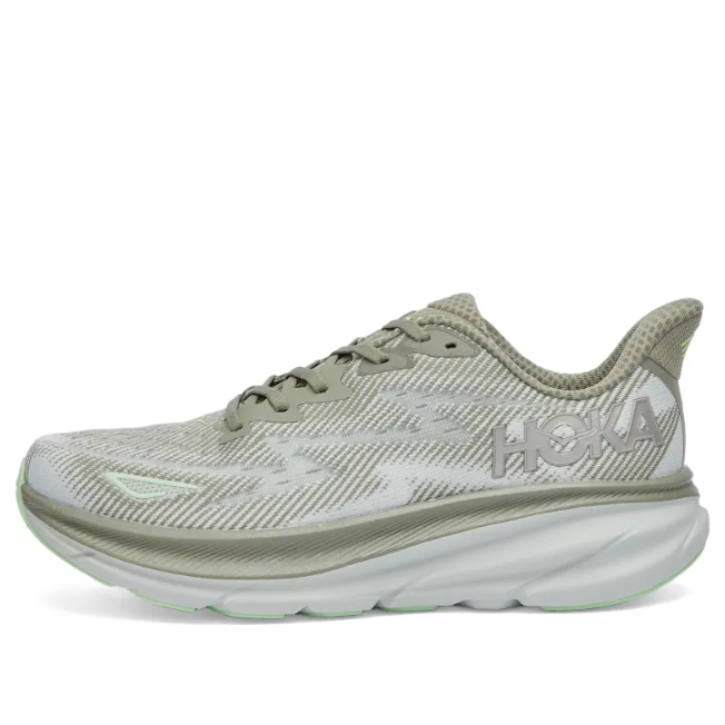 hoka ONE ONE Clifton 9 'Olive Haze Mercury' 1127895-OHMR