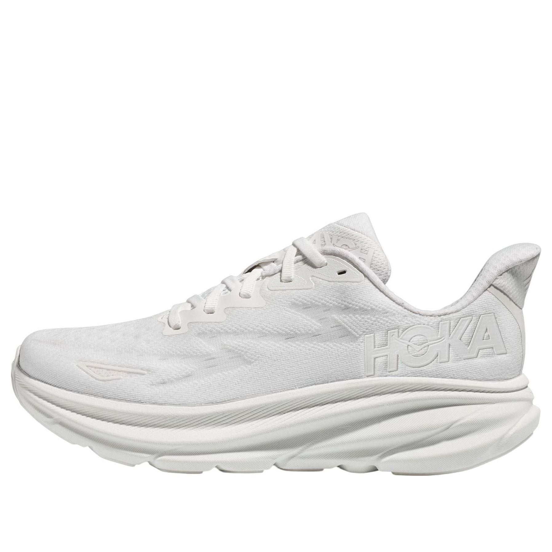 hoka ONE ONE Clifton 9 Wide 'Triple White' 1132211-WWH
