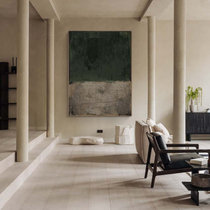 Textured Abstract Minimalist Canvas Wall Art