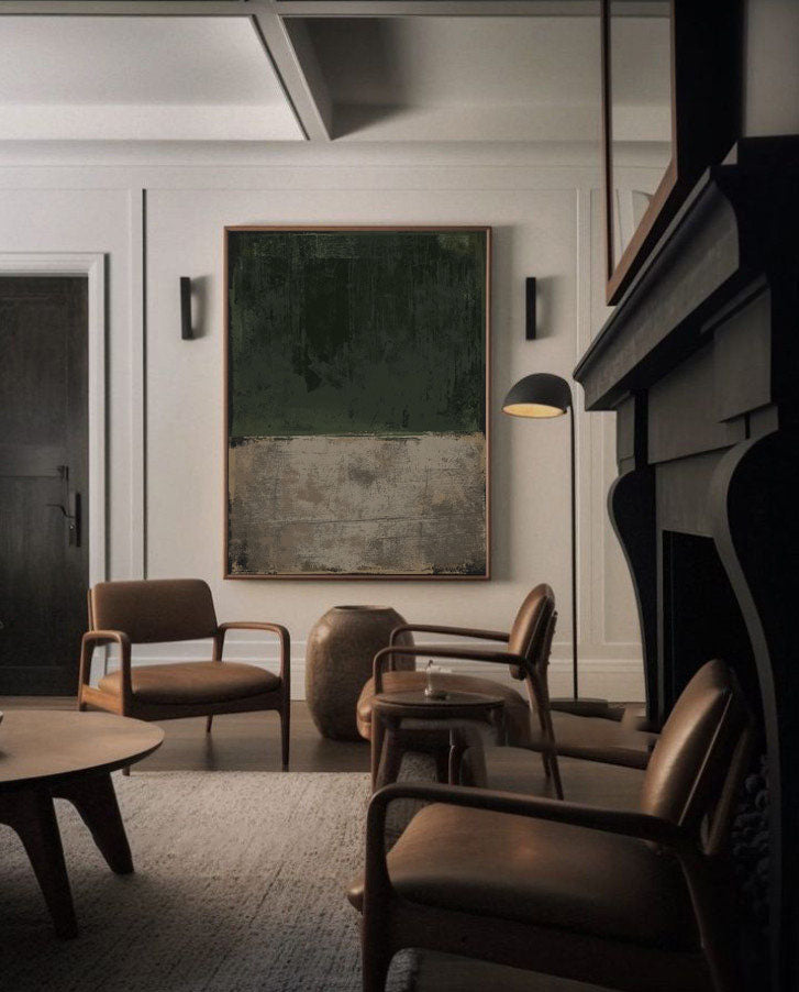 Textured Abstract Minimalist Canvas Wall Art