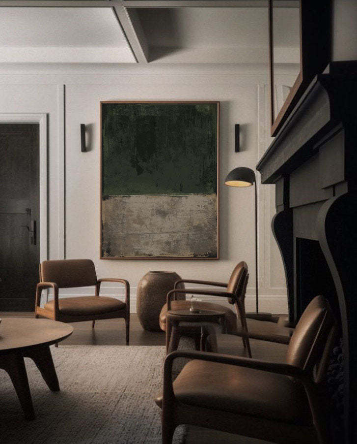 Textured Abstract Minimalist Canvas Wall Art