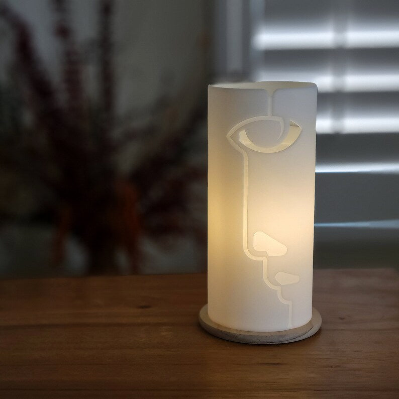 Minimalist Abstract Desk Lamp – Modern Decorative Lamps for Home Decor