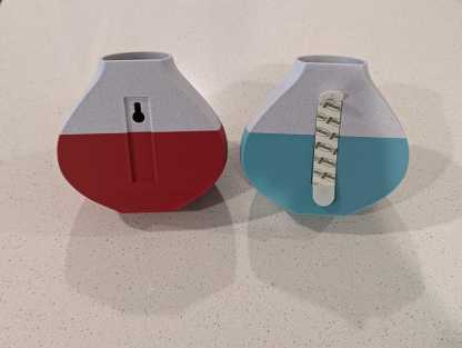 Minimalist Wall Vase for Dried or Faux Flower Decor