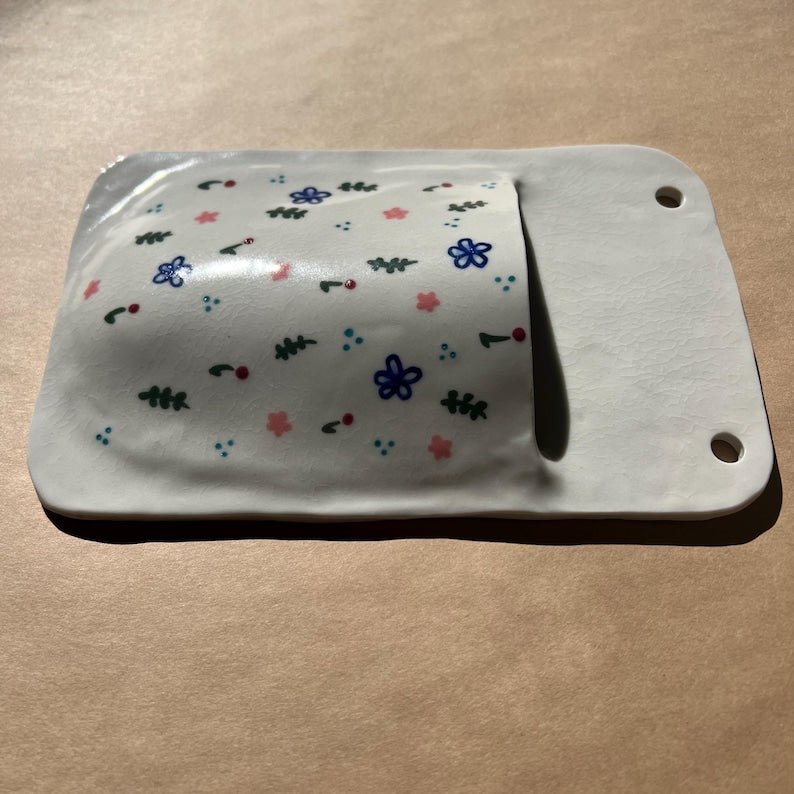 Handmade Porcelain Wall Pocket Vase