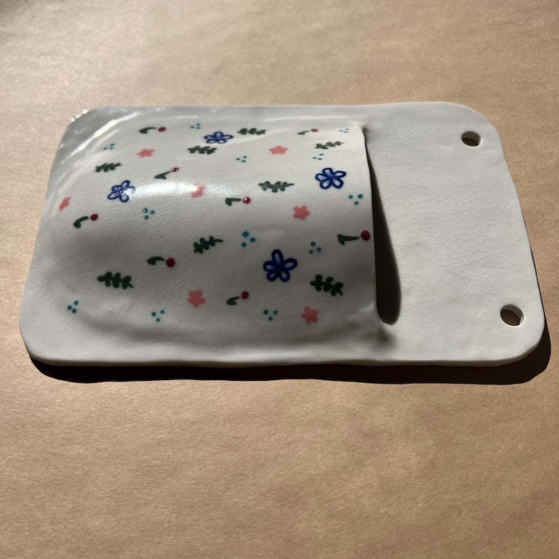 Handmade Porcelain Wall Pocket Vase