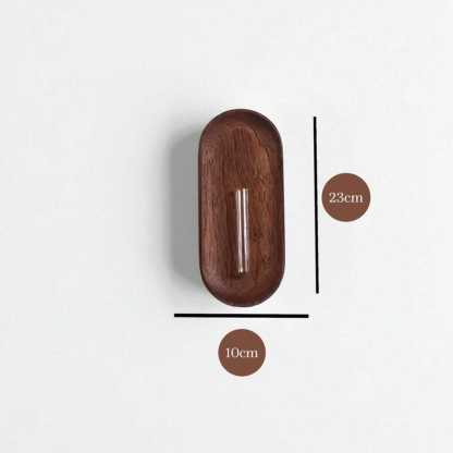 Rustic Wall Mounted Wooden Vase Hanging Planter