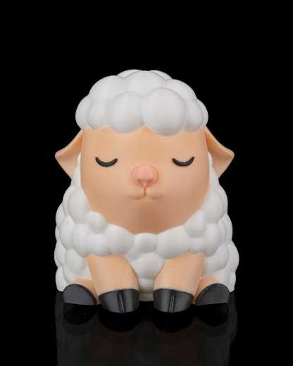 Cozy Sheep Table Lamp: Nursery Night Light, Gamer Desk Decor