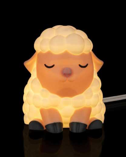 Cozy Sheep Table Lamp: Nursery Night Light, Gamer Desk Decor