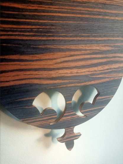 Modern Farmhouse Wall Decor, Vertical Hanging Wandvase Ebony Wood Bud Vase Wall Art, New Home Homeowner Gift, Wooden Cozy Rustic Decorations