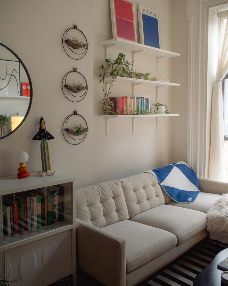 Large Hanging Planter Set (3) - Modern Wall Decor, Home Decor, Wall Mounted Plant Holder, Wall Mounted Planter, Hanging Planter