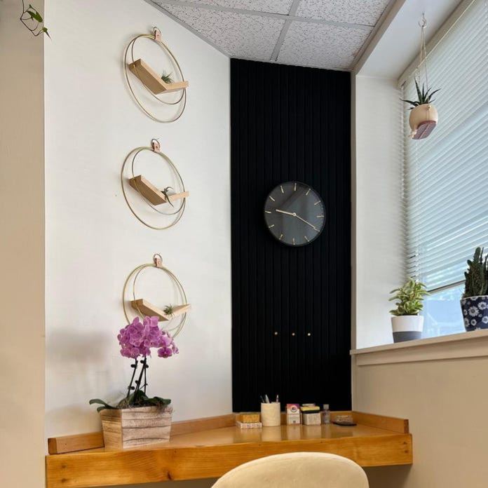 Large Hanging Planter Set (3) - Modern Wall Decor, Home Decor, Wall Mounted Plant Holder, Wall Mounted Planter, Hanging Planter