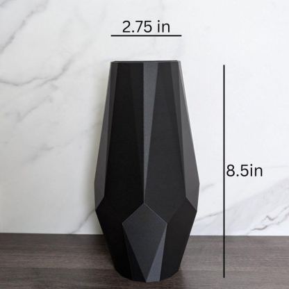 Decorative Modern Wall Mounted Vase for Faux or Dried Flowers