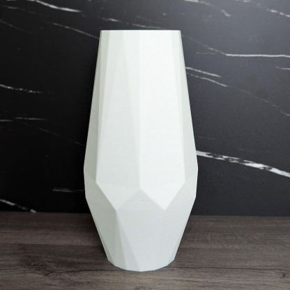 Decorative Modern Wall Mounted Vase for Faux or Dried Flowers