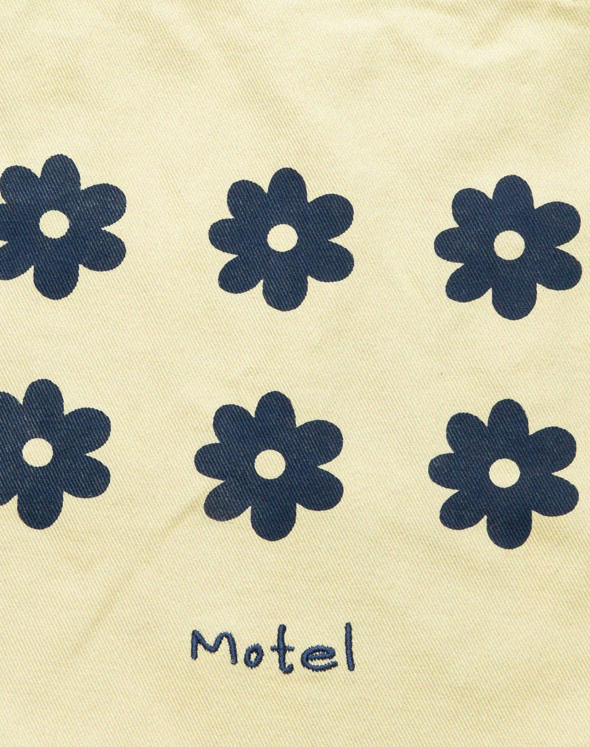 Barbs Tote Bag in Yellow Motel Floral-Nico Sky
