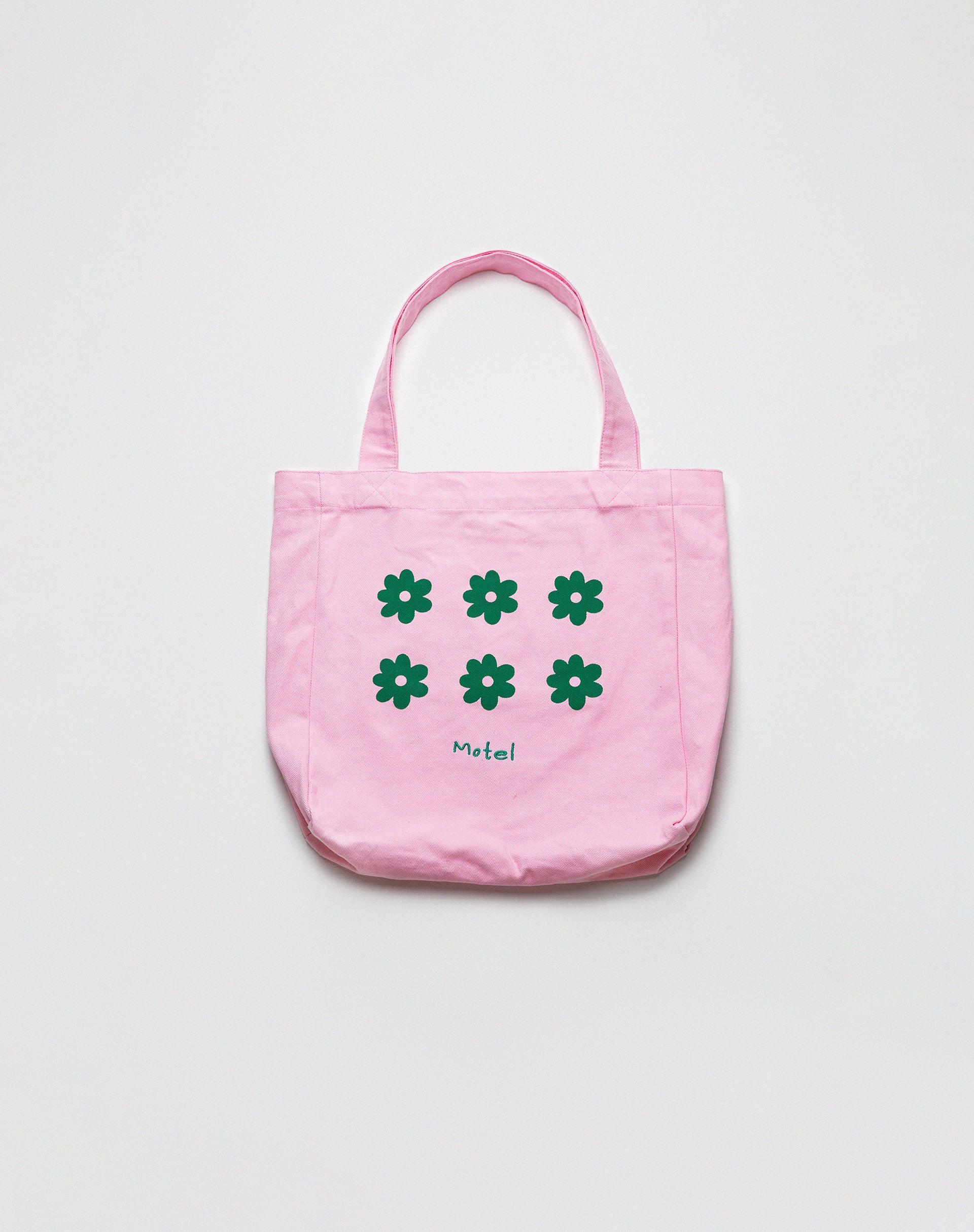 Barbs Tote Bag in Pink Motel Floral-Nico Sky