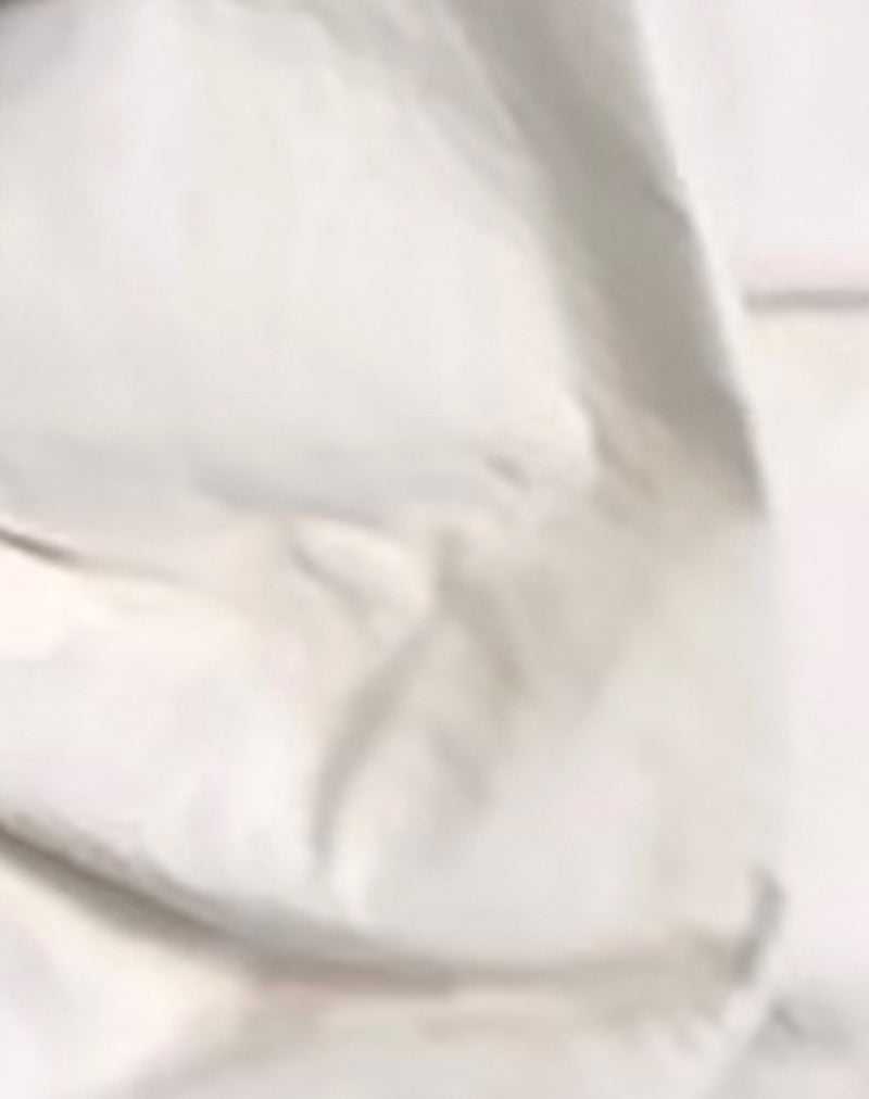 Acar Bow Bobble in Ivory-Nico Sky