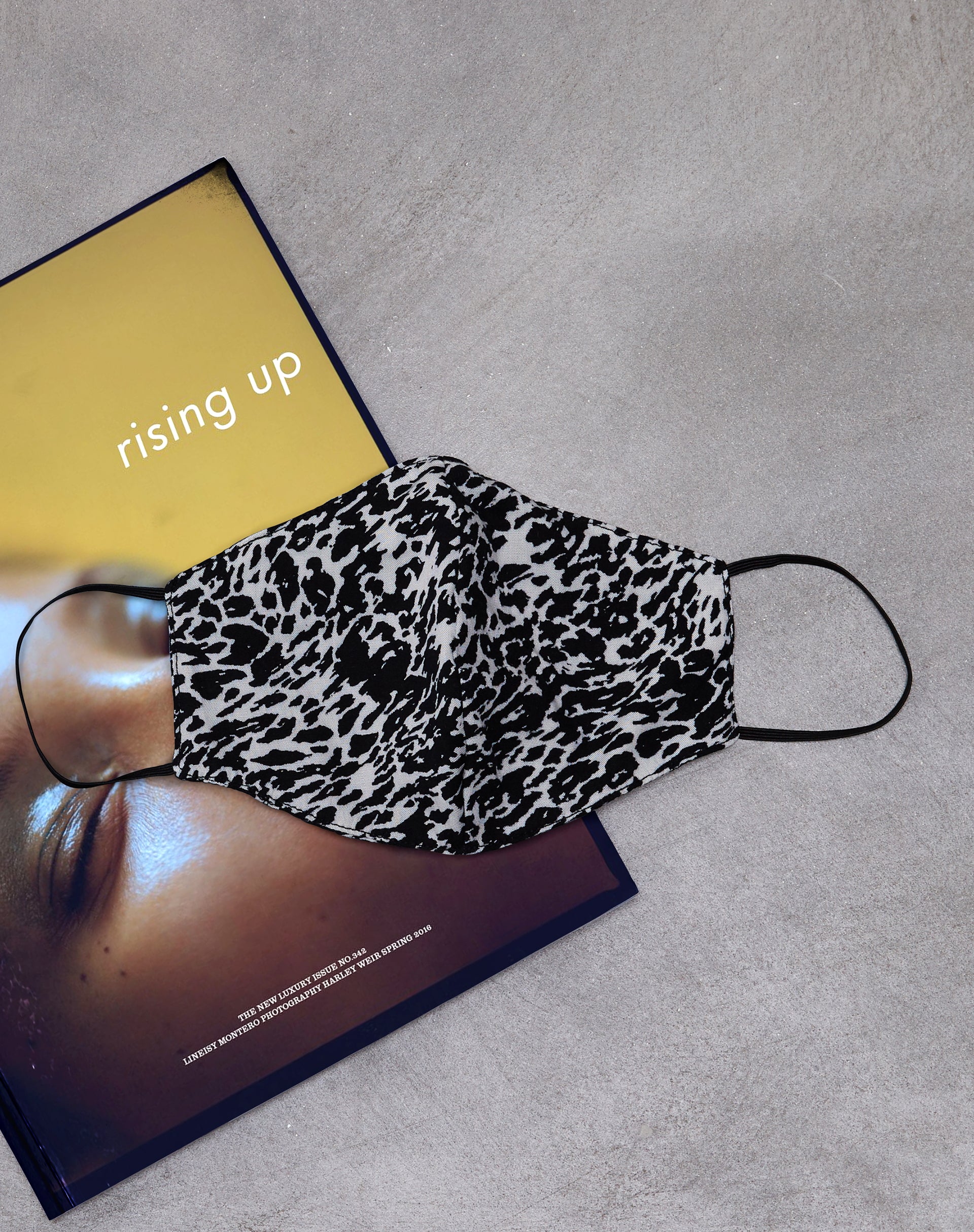 Face Mask in Abstract Animal-Nico Sky