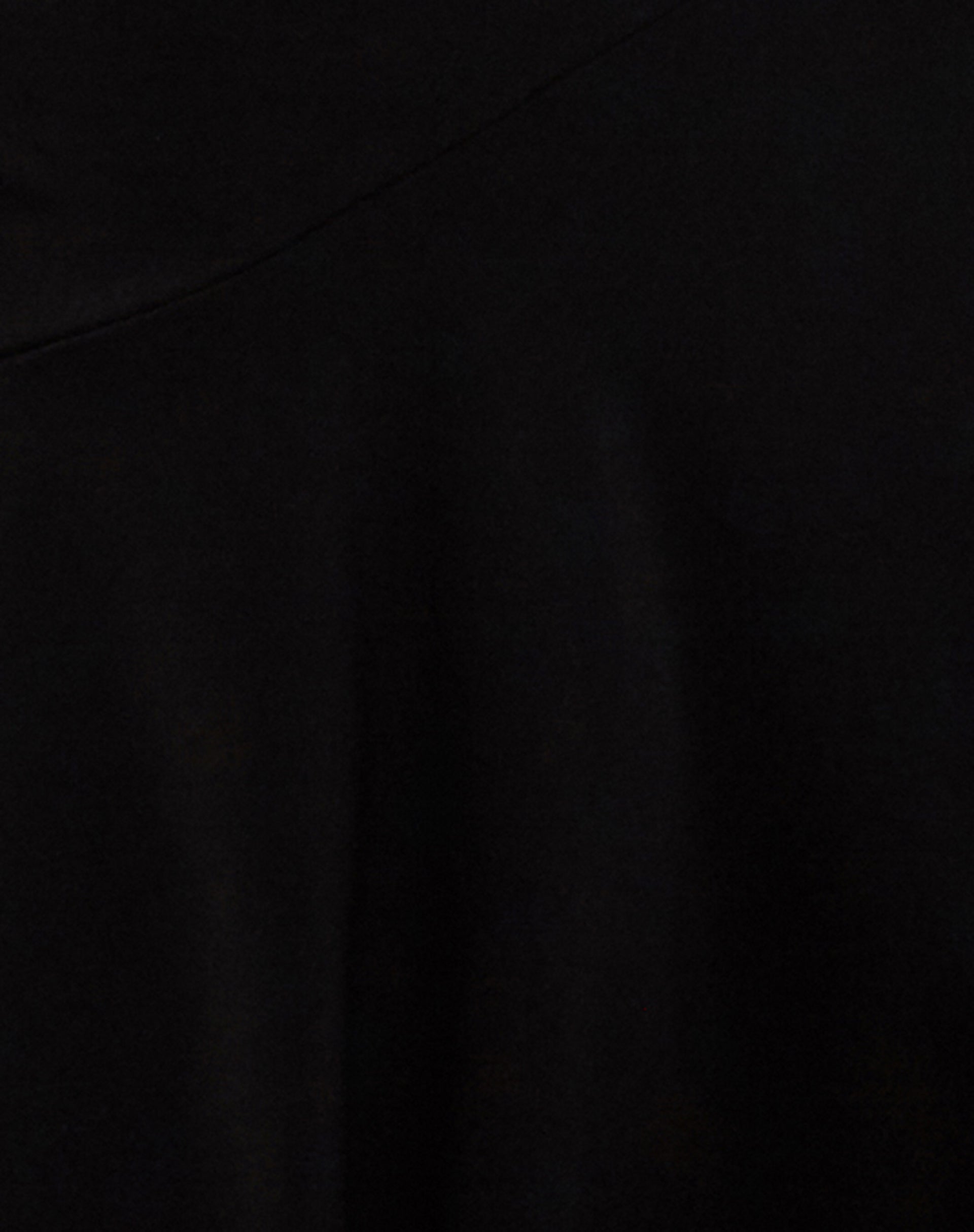 Adina Asymmetric Hem Midi Dress in Slinky Black-Nico Sky