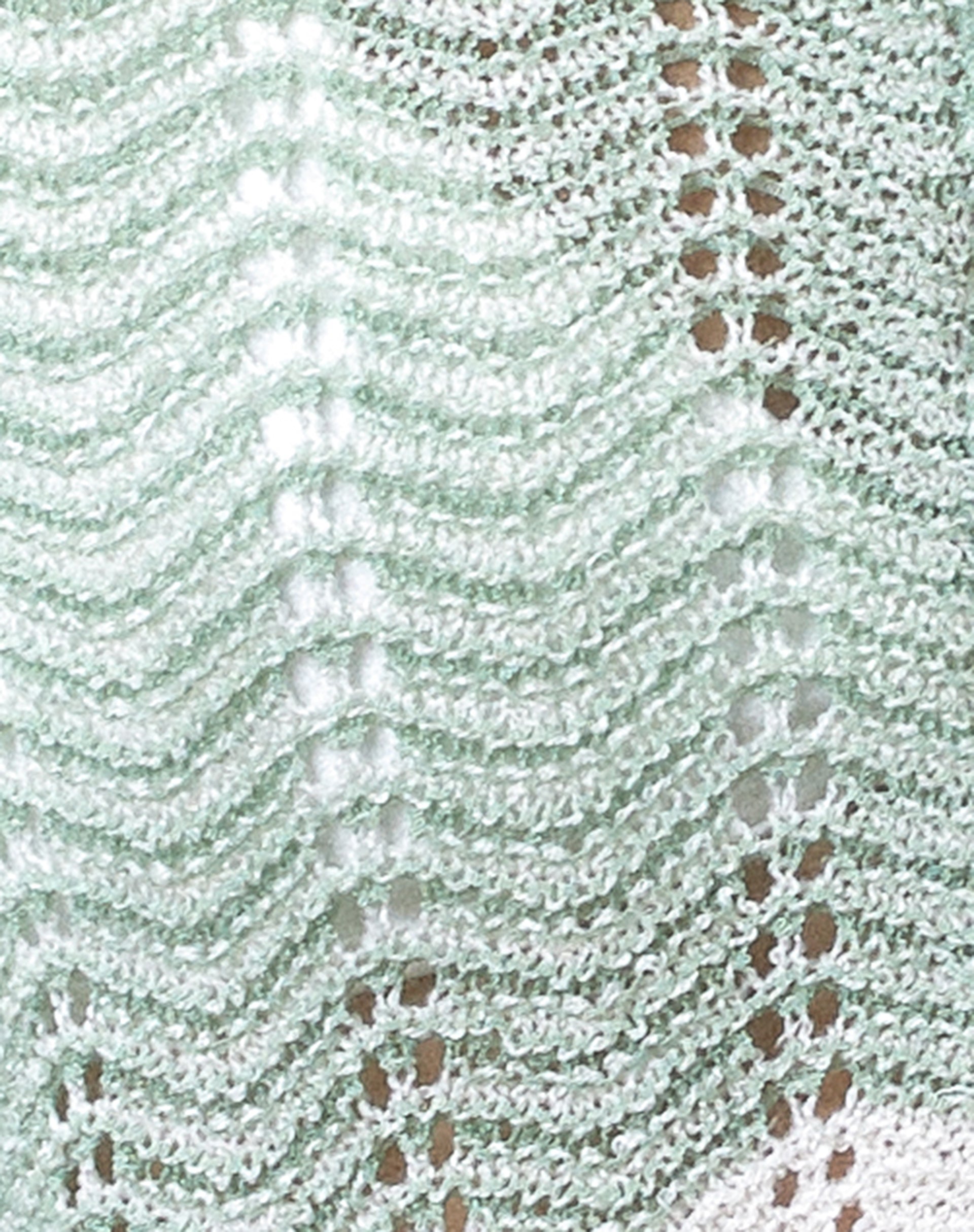 Aesha Cropped Cardigan in Sage Cream-Nico Sky