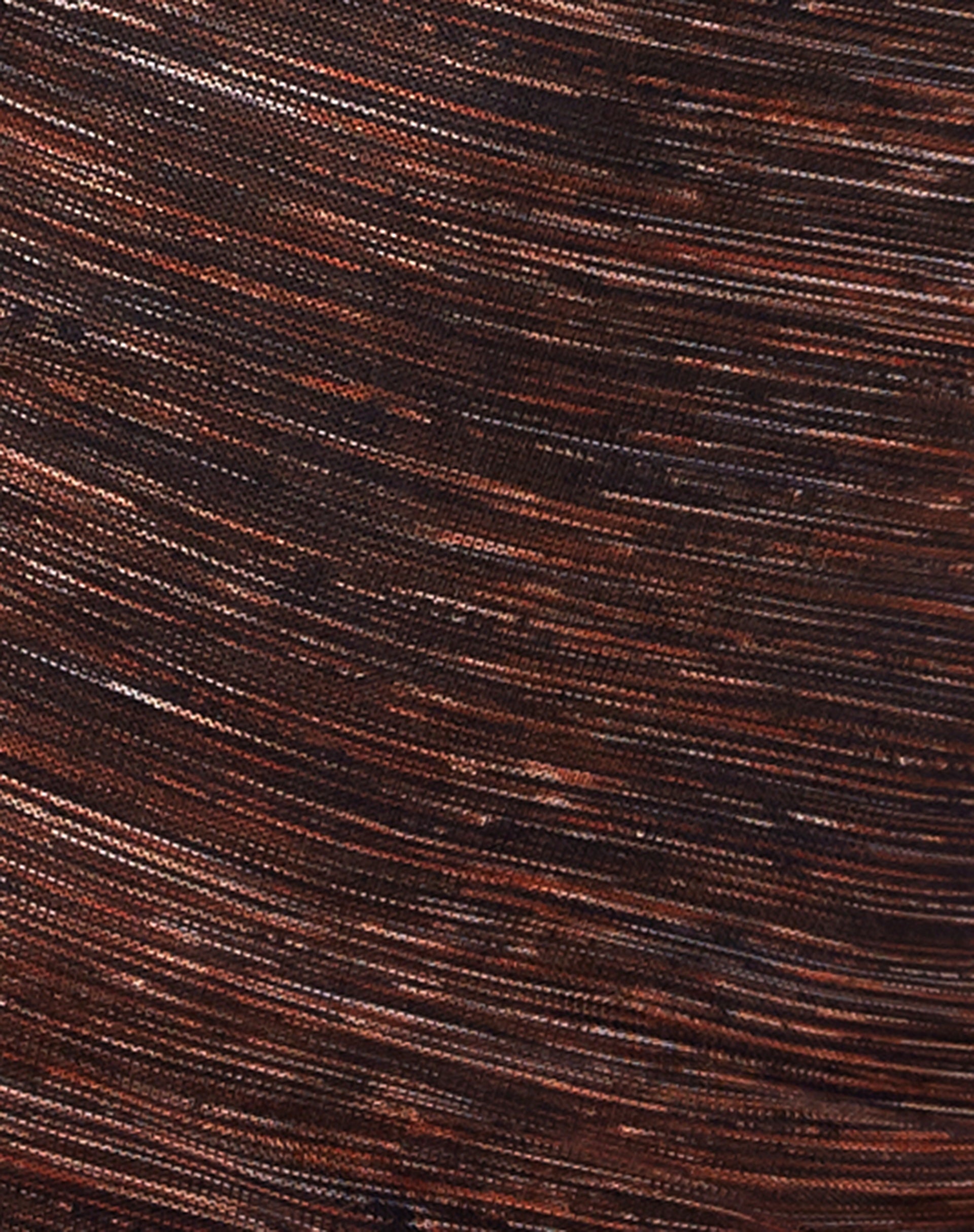 Aida Mini Dress in Summer Rays Brown-Nico Sky