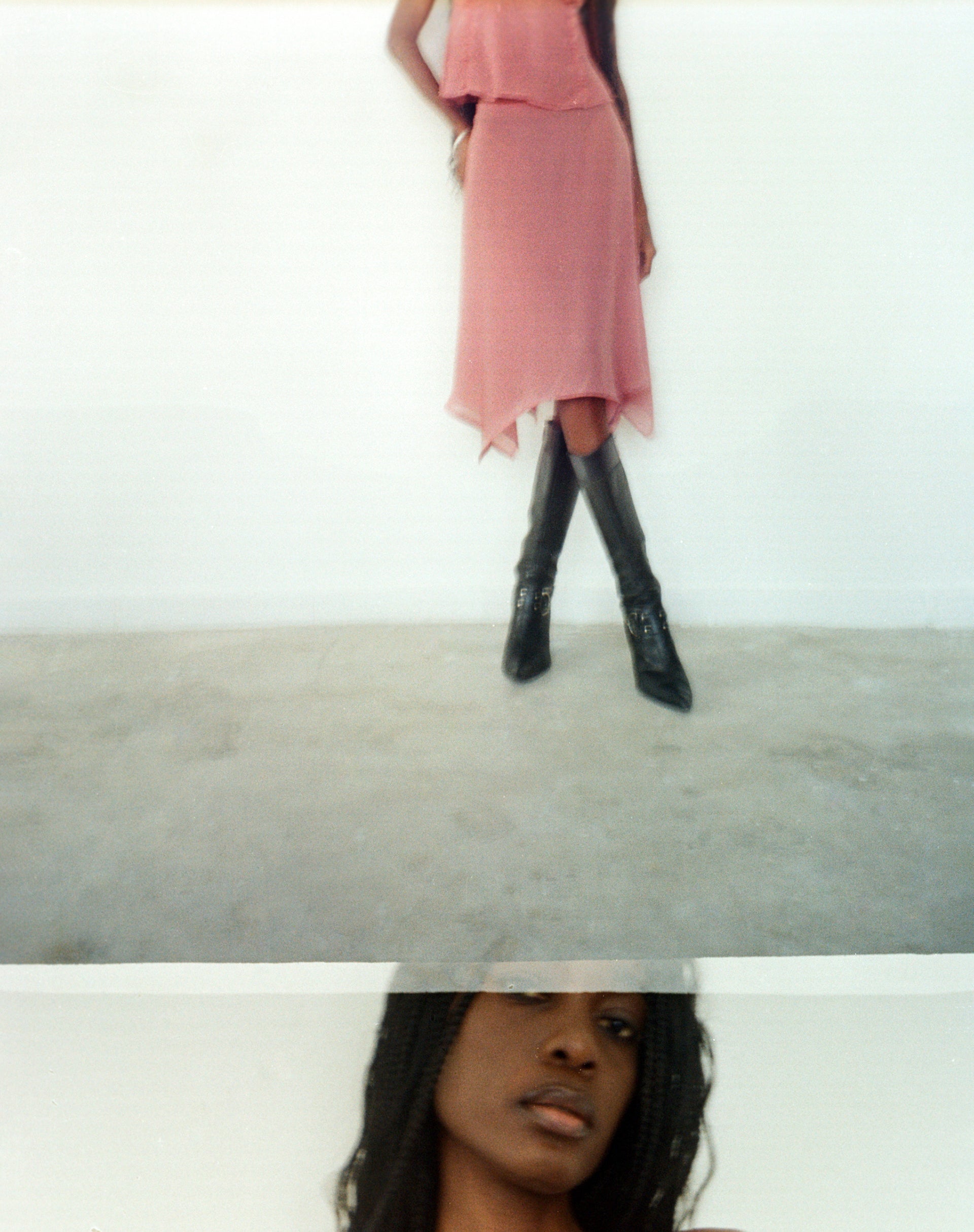 Albertha Midi Skirt in Dessert Sand-Nico Sky