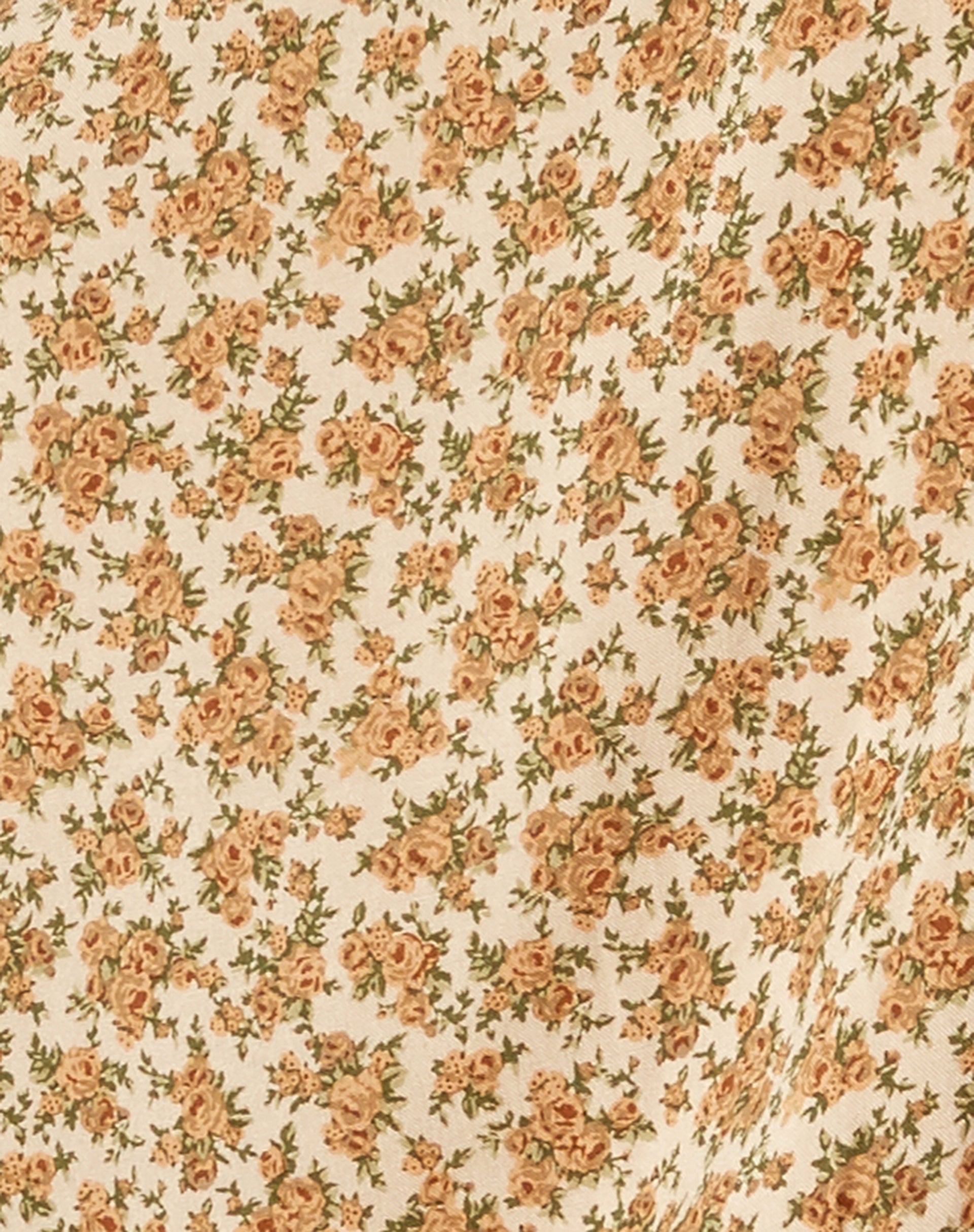 Aley Crop Top in Washed Ditsy-Nico Sky