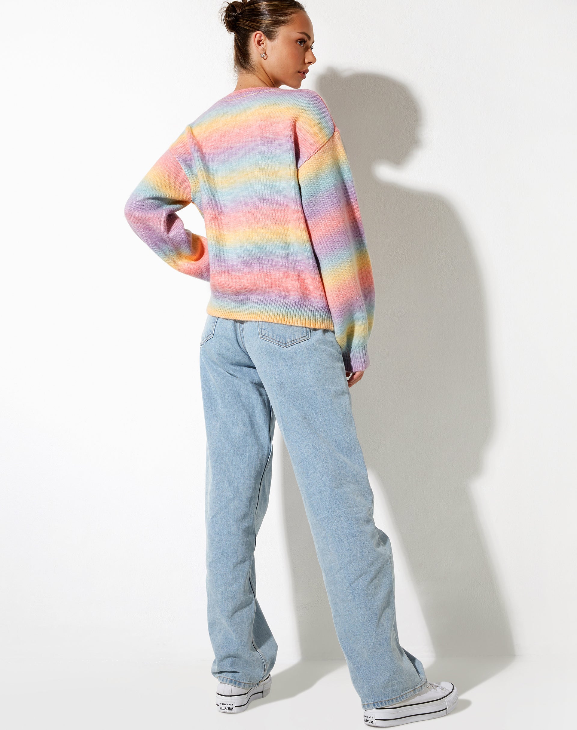Ammaria Jumper in Purple and Blue-Nico Sky